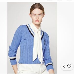 Polo Ralph Lauren cable knit cricketSweater